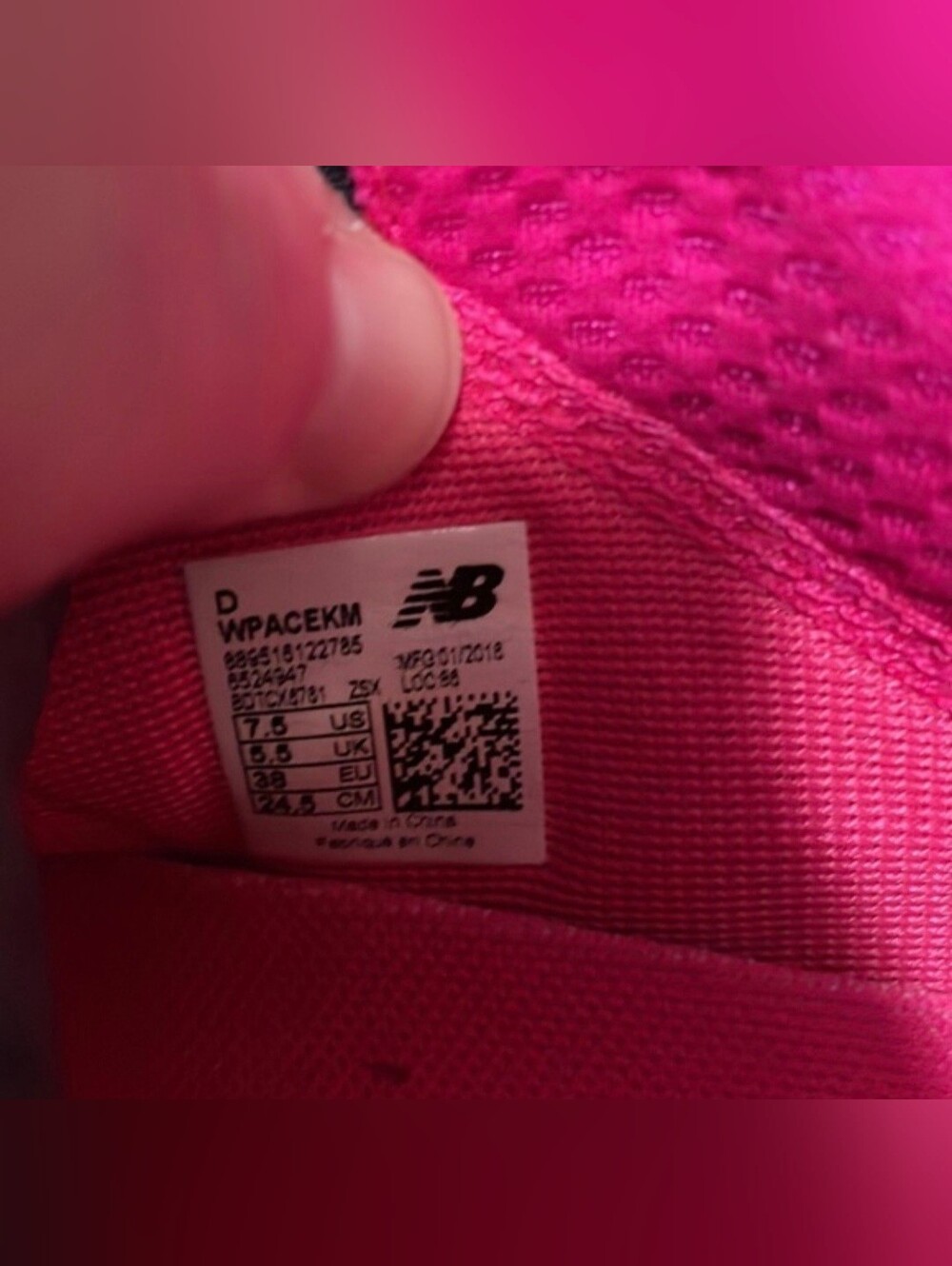New Balance Womens Sneakers Size 7.5 - Picture 5 of 5